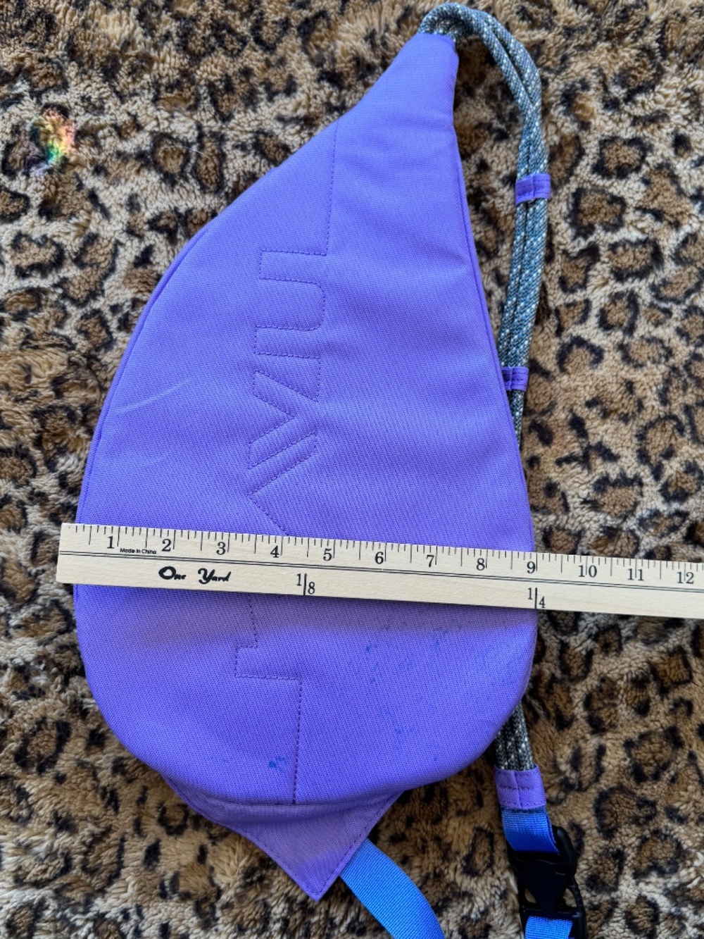 KAVU $60 Rope Sling Bag 💜 Lavender Purple - Picture 9 of 10